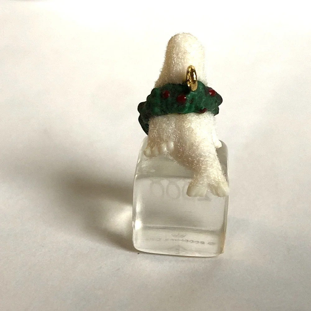 Hallmark Christmas Ornament Keepsake Miniature Ice Block Buddies 2000 Polar Bear